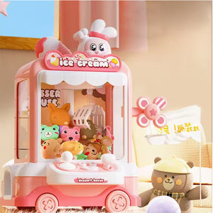 Distributore Giocattoli Rosa Grabber Gancio per Bambini Giocattolo con Peluche