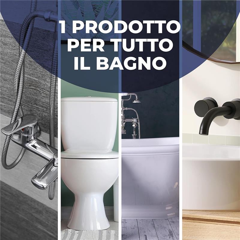 CHANTECLAIR SET DA 12 PZ  BAGNO EXTRA BRILLANTE ANTICALCARE TRIGGER 625 ML