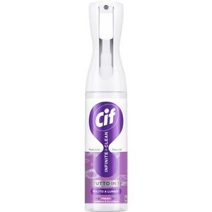 CIF SPRAY INFINITE+CLEAN LAVANDA E EUALIPTO TRIGGER 280 ML TUTTO IN UNO PULITO A LUNGO PROBIOTICI NATURALI