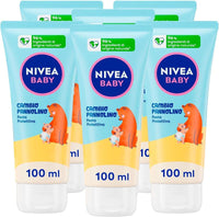 NIVEA BABY SET DA 6 PZ CAMBIO PANNOLINO PASTA PROTETTIVA 100 ML CREMA CAMBIO PANNOLINO LENITIVA ED EMOLLIENTE