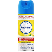 NAPISAN SPRAY DISINFETTANTE AL LIMONE ATTIVITÀ VIRUCIDA COMPLETA MILLEUSI BREZZA DI LIMONI 400 ML