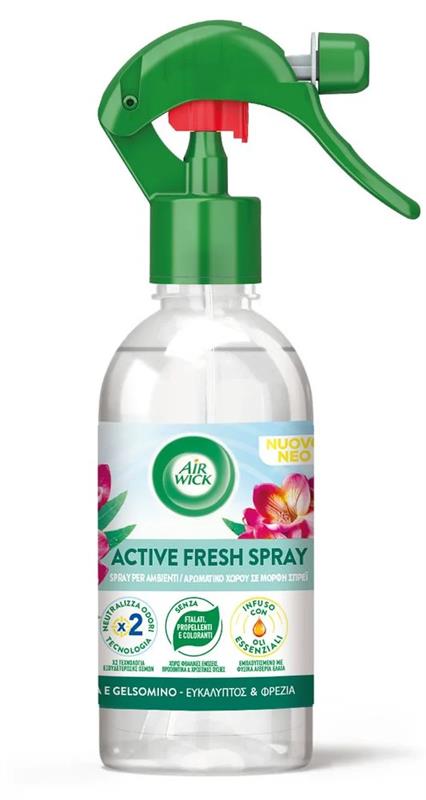 AIR WICK SPRAY PROFUMATORE AMBIENTE ACTIVE FRESH FRAGRANZA ASSORTITA 237 ML