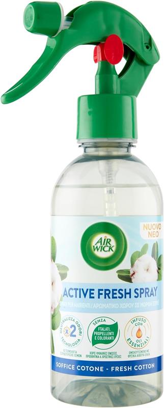 AIR WICK SPRAY PROFUMATORE AMBIENTE ACTIVE FRESH FRAGRANZA ASSORTITA 237 ML