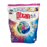 DIXAN COLOR 4 IN 1 DISCS PULITO PROFONDO PULIZIA PER IL BUCATO FRESCHEZZA IGENICA PER LA LAVATRICE POTERE CONCENTRATO 50 DISAGGI 825 G