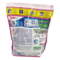 DIXAN COLOR 4 IN 1 DISCS PULITO PROFONDO PULIZIA PER IL BUCATO FRESCHEZZA IGENICA PER LA LAVATRICE POTERE CONCENTRATO 50 DISAGGI 825 G