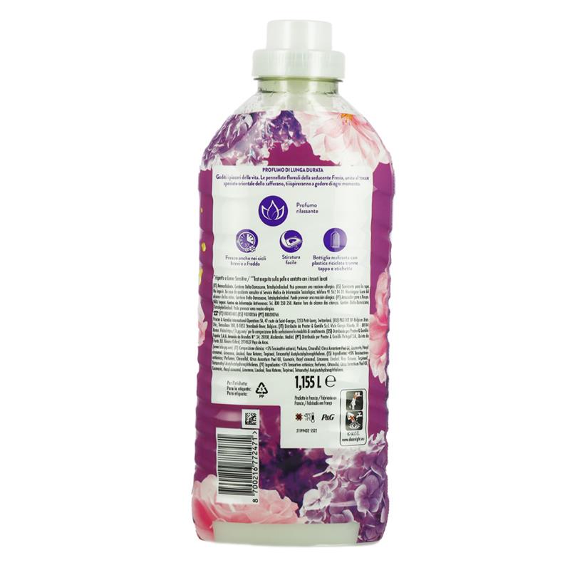 LENOR AMMORBIDENTE CONCENTRATO 55 LAVAGGI ESSENZA AMETISTA ROSA E NOTE DI MUSCHIO - 3 X PROFUMO PIU DURATURO