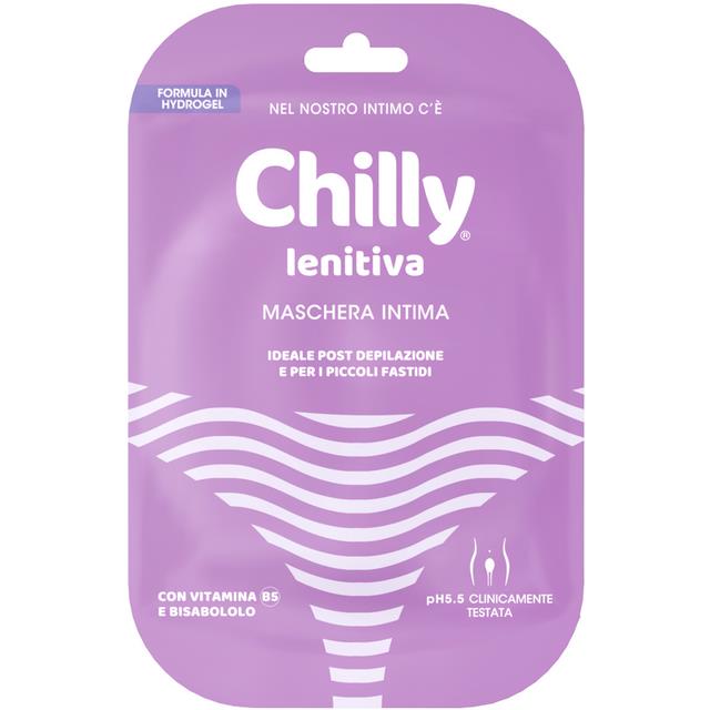 CHILLY MASCHERA INTIMA LENITIVA IDEALE POST DEPILAZIONE E PER PICCOLI FASTIDI CON VITAMINA B5 E BISABOLOLO PH5.5 CLINICAMENTE TESTATO X1