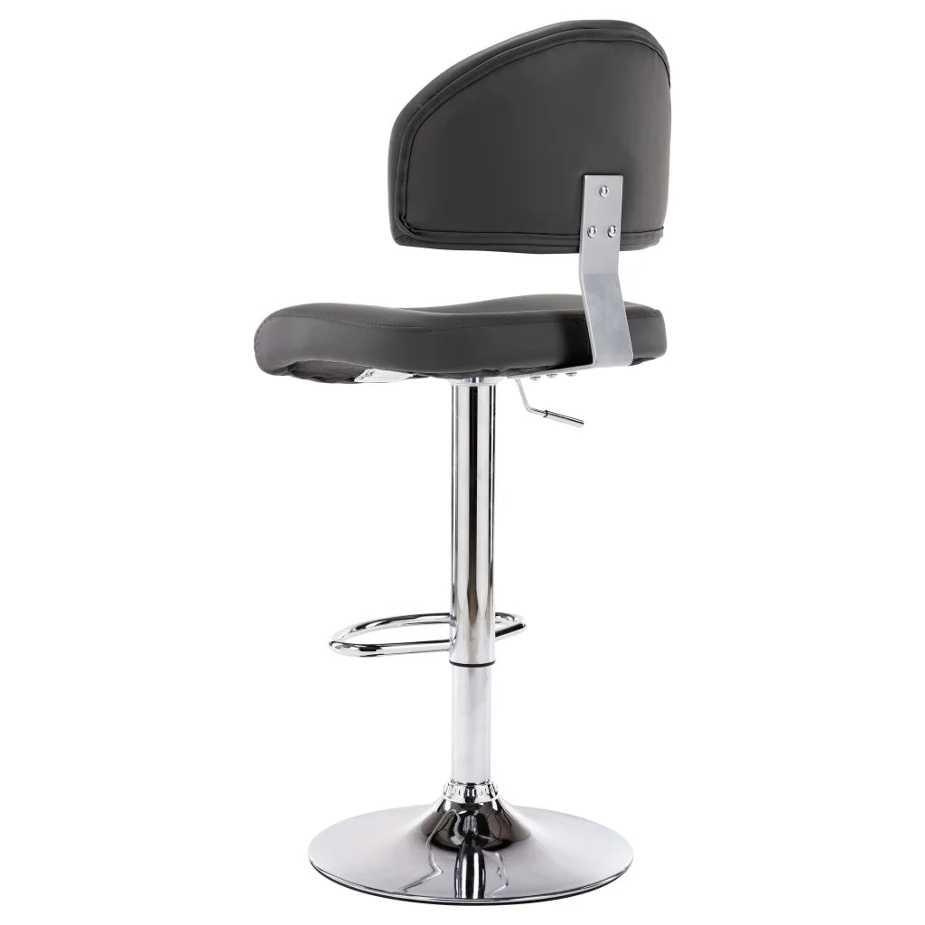 Sgabello da Bar Grigio in Similpelle cod mxl 56548