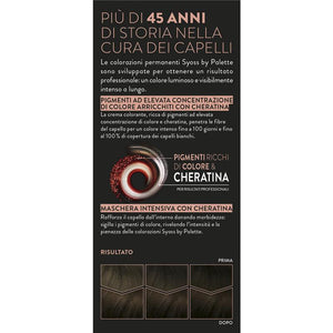 PALETTE SYOSS COLORAZIONE PERMANENTE 100% COPERTURA CAPELLI BIANCHI PER CAPELLI PIÙ FORTI 4.1 CASTANO