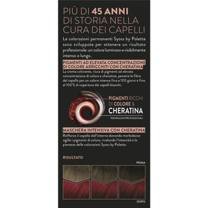PALETTE SYOSS COLORAZIONE PERMANENTE 100% COPERTURA CAPELLI BIANCHI PER CAPELLI PIÙ FORTI 5.26 ROSSO INTENSO