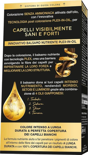 PALETTE SYOSS OLEO INTENSE COLORAZIONE PERMANENTE CON OLIO SENZA AMMONIACA CON 4 OLII GIAPPONESI 6.78 BIONDO SCURO