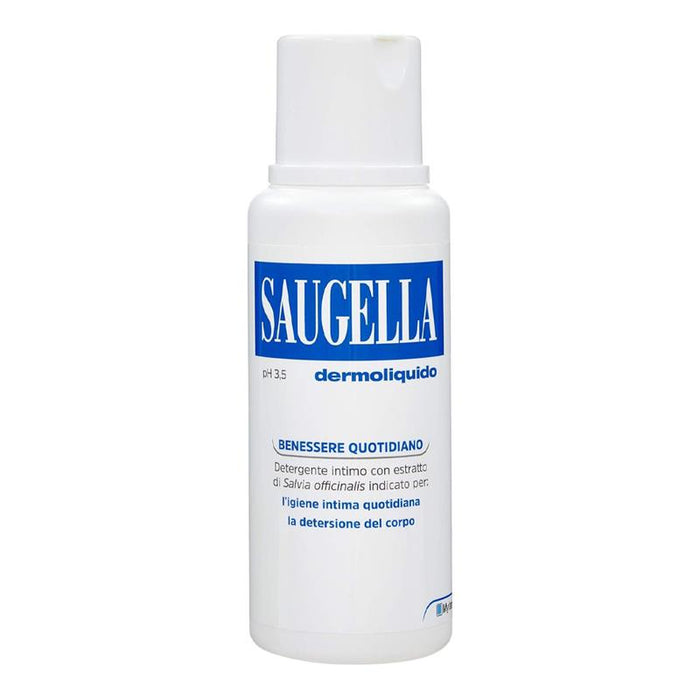 SAUGELLA DETERGENTE INTIMO PH 1,5  CON ESTRATTO DI SALVIA OFFICINALIS PER BENESSERE QUOTIDIANO 250 ML