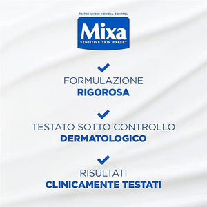 MIXA SENSITIVE SKIN EXPERT CREMA IDRATANTE E RINFORZZANTE PER PELLI SECCHE CERAMIDE PROTECT 400 ML VISO, CORPO E MANI