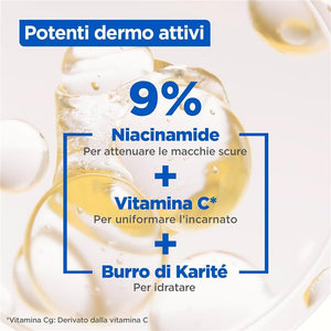 MIXA SENSITIVE SKIN EXPERT CREMA IDRATANTE ANTI-MACCHIE NIACINAMIDE BRIGHT 400 ML VISO,CORPO E MANI