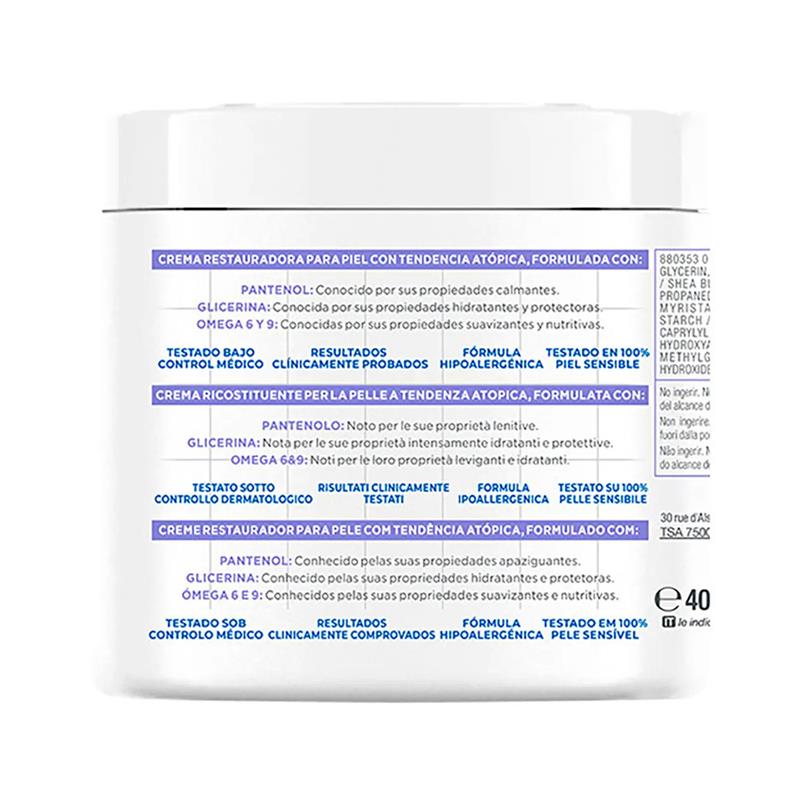 MIXA SENSITIVE SKIN EXPERT CREMA LENITIVA PROTETTIVA EFFETTO ANTI-PRURITO PANTHENOL COMFORT 400 ML VISO,CORPO E MANI