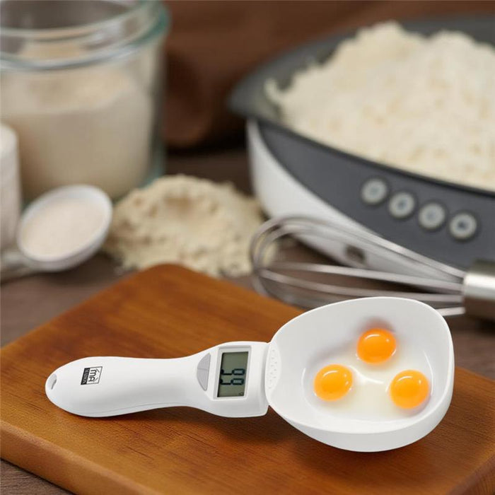 MA MAISON 1 CUCCHIAIO DIGITALE PESA ALIMENTI IN PLASTICA PESO MASSIMO 1 KG CON MANICO COMODO E LEGGERO COLORI ASSORTITI