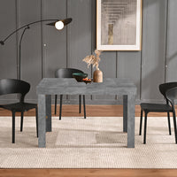 Tavolo da Pranzo Allungabile 120-200 cm Cucina Soggiorno Moderno 4/6 posti Cemento