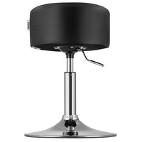 Sgabello Lavoro Make Up Toeletta Seduta Rotante Altezza Regolabile Comodo 130kg Nero