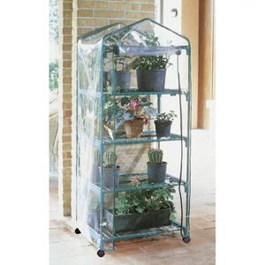 Serra da Terrazzo Azalea 4 Ripiani con Ruote Verdemax