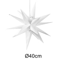 Stella Luminosa Natale Soffitto 40cm LED RGB Usb con App e Musica Sincronizzata