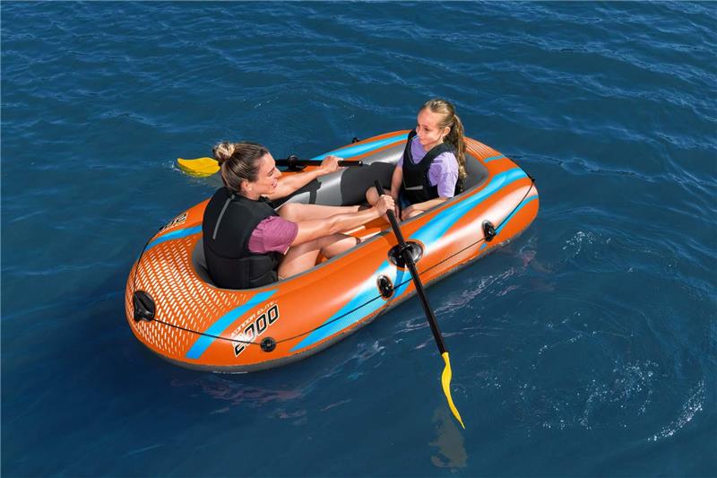 BESTWAY CANOTTO KONDOR 2000 ELITE CON REMI E POMPA 196X106X31 CM