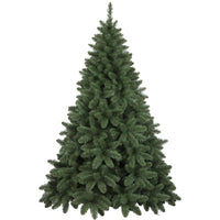 Albero di Natale 240 cm Pino Verde Molto Folto 1464 Rami Base in Ferro pieghevole