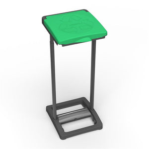 PORTASACCO-PORTARIFIUTI MONO RACCOLTA DIFFERENZIATA PER ESTERNO E INTERNO 31,5X36X80 CM