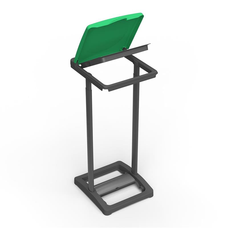 PORTASACCO-PORTARIFIUTI MONO RACCOLTA DIFFERENZIATA PER ESTERNO E INTERNO 31,5X36X80 CM