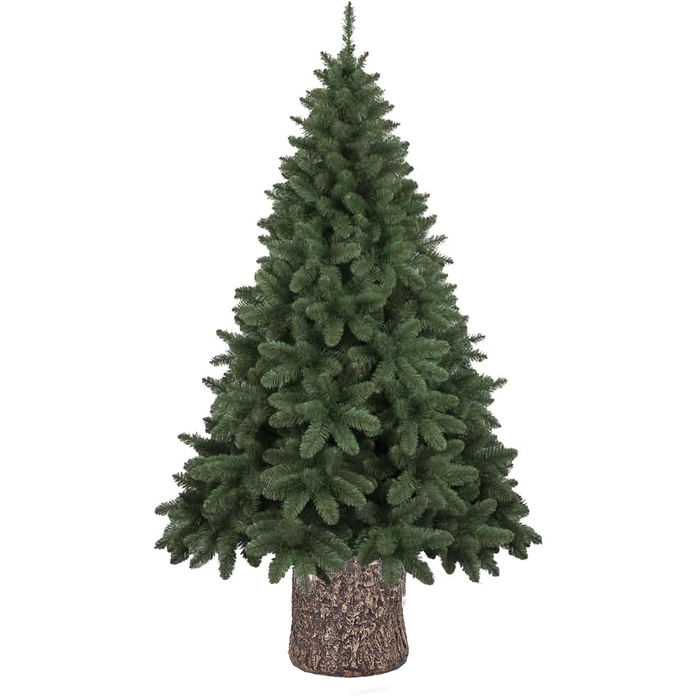 Base Supporto Albero di Natale Scuro Tronco Natalizio 41cm Attacco Universale