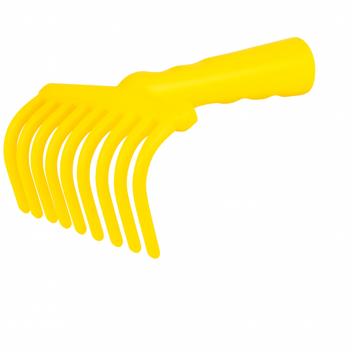 Rastrello per Olive a 9 Denti larghezza 14 Cm, Raccolta Olive, Noci e Nocciole, con Foro per Manico NUMERO ARTICOLI: 5 PZ