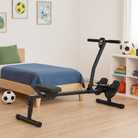 Vogatore Pieghevole Casa 12 Livelli Resistenza Display LCD Fitness Portata 120kg