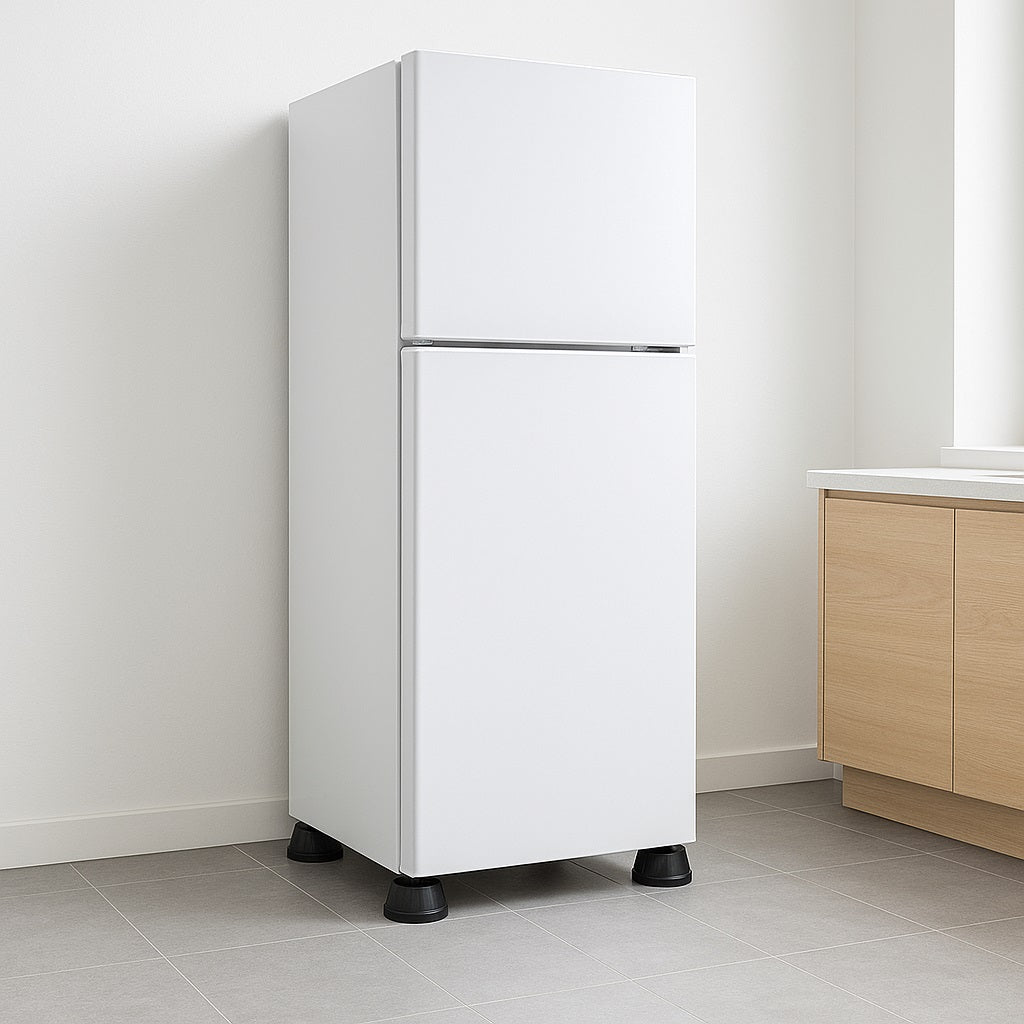 Set 4 Piedini Antivibrazione in Gomma per Lavatrice Frigorifero Supporti Universali Anti-Scivolo