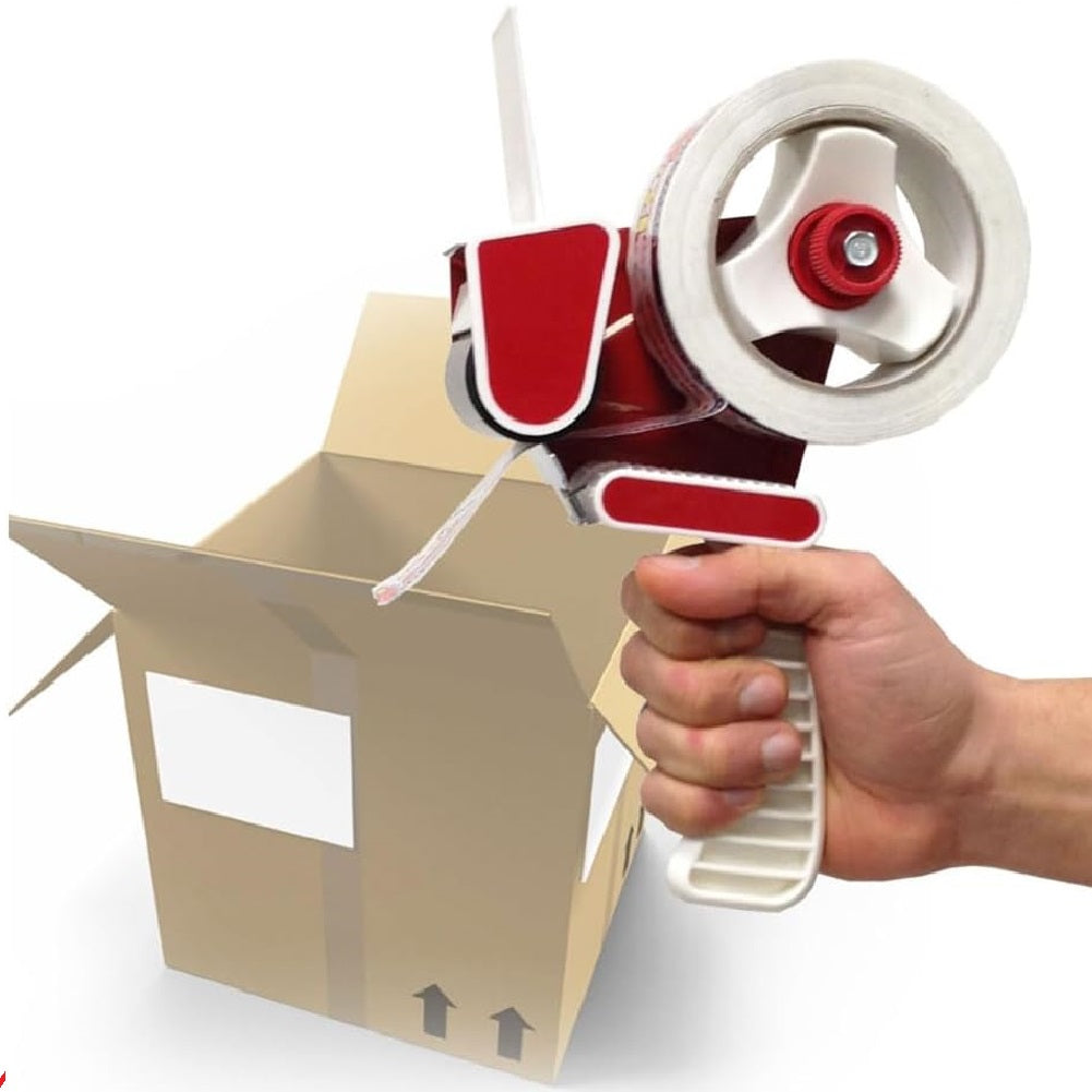 Dispenser per Nastro Adesivo da Imballaggio, Tendinastro Manuale Regolatore di Tensione