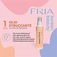 FRIA KOREAN BEAUTY OLIO STRUCCANTE CON OLIO DI MANDORLE NUTRIENTE E DELICATO 90 ML