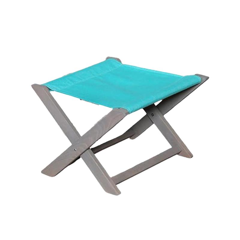 SGABELLO RELAX ZANZIBAR CELESTE STRUTTURA IN FAGGIO