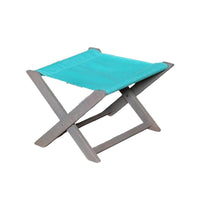 SGABELLO RELAX ZANZIBAR CELESTE STRUTTURA IN FAGGIO