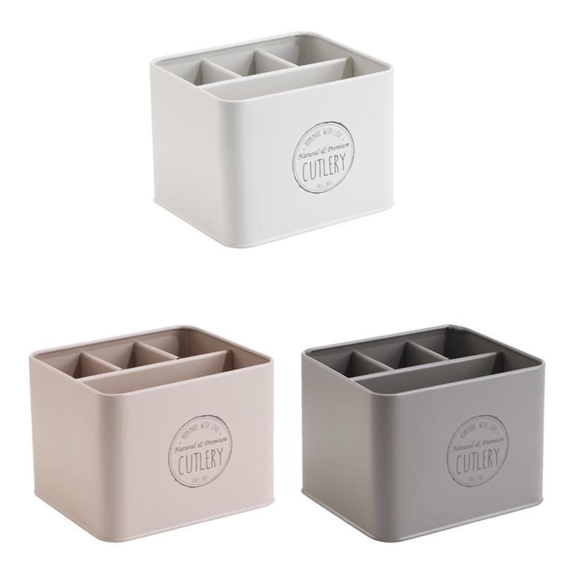 MA MAISON PORTA UTENSILI DREAMY CON SCITTA E 4 SCOMPARTI DI DIMENSIONI 18 X 15 X 14 CM