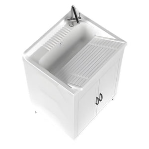 MOBILE LAVATOIO IN RESINA PER ESTERNO E INTERNO 60X50X85 CM