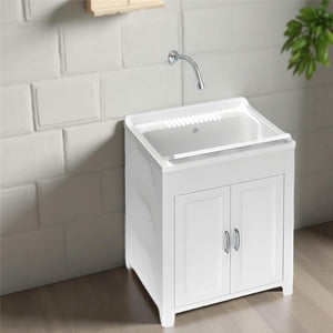 MOBILE LAVATOIO IN RESINA PER ESTERNO E INTERNO 60X50X85 CM