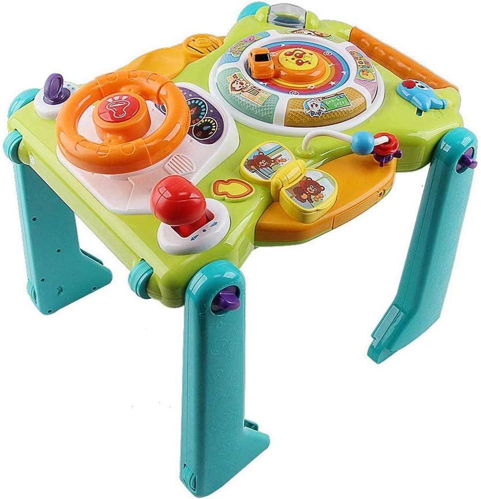 Primi Passi 3in1 Tavolo Centro Attivita e Lavagna Gioco Bambini Prima Infanzia