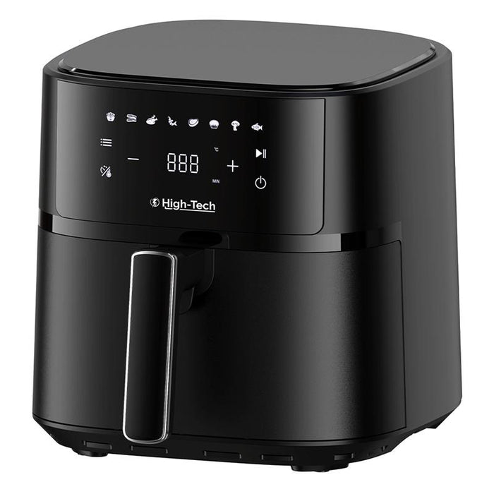 HIGH-TECH FRIGGITRICE AD ARIA DIGITALE CON DISPLAY TOCUH 8 PROGRAMMI CAPIENZA 6L 1700W