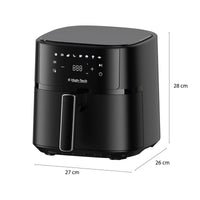 HIGH-TECH FRIGGITRICE AD ARIA DIGITALE CON DISPLAY TOCUH 8 PROGRAMMI CAPIENZA 6L 1700W