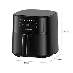 HIGH-TECH FRIGGITRICE AD ARIA DIGITALE CON DISPLAY TOCUH 8 PROGRAMMI CAPIENZA 6L 1700W