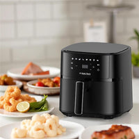 HIGH-TECH FRIGGITRICE AD ARIA DIGITALE CON DISPLAY TOCUH 8 PROGRAMMI CAPIENZA 6L 1700W