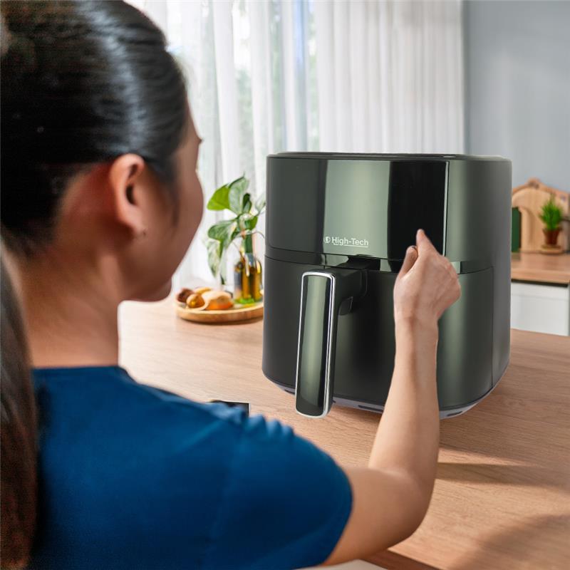 HIGH-TECH FRIGGITRICE AD ARIA DIGITALE CON DISPLAY TOCUH 8 PROGRAMMI CAPIENZA 6L 1700W