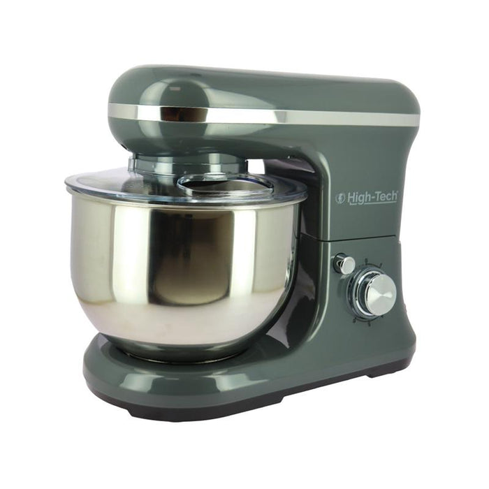 HIGH-TECH IMPASTATRICE PLANETARIA CON CESTELLO IN ACCIAIO CAPIENZA 5L 1200W - COLORE GRIGIO
