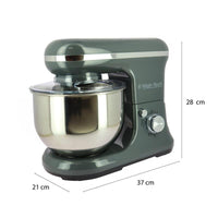 HIGH-TECH IMPASTATRICE PLANETARIA CON CESTELLO IN ACCIAIO CAPIENZA 5L 1200W - COLORE GRIGIO