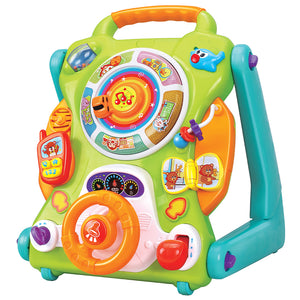 Primi Passi 3in1 Tavolo Attività e Lavagna Magnetica con Luci e Suoni Bambini