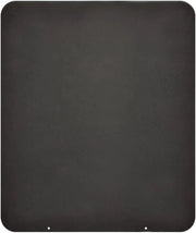 Pedana Salvapavimento per Stufe a Pellet e Legna 70x60 cm in Acciaio Nera
