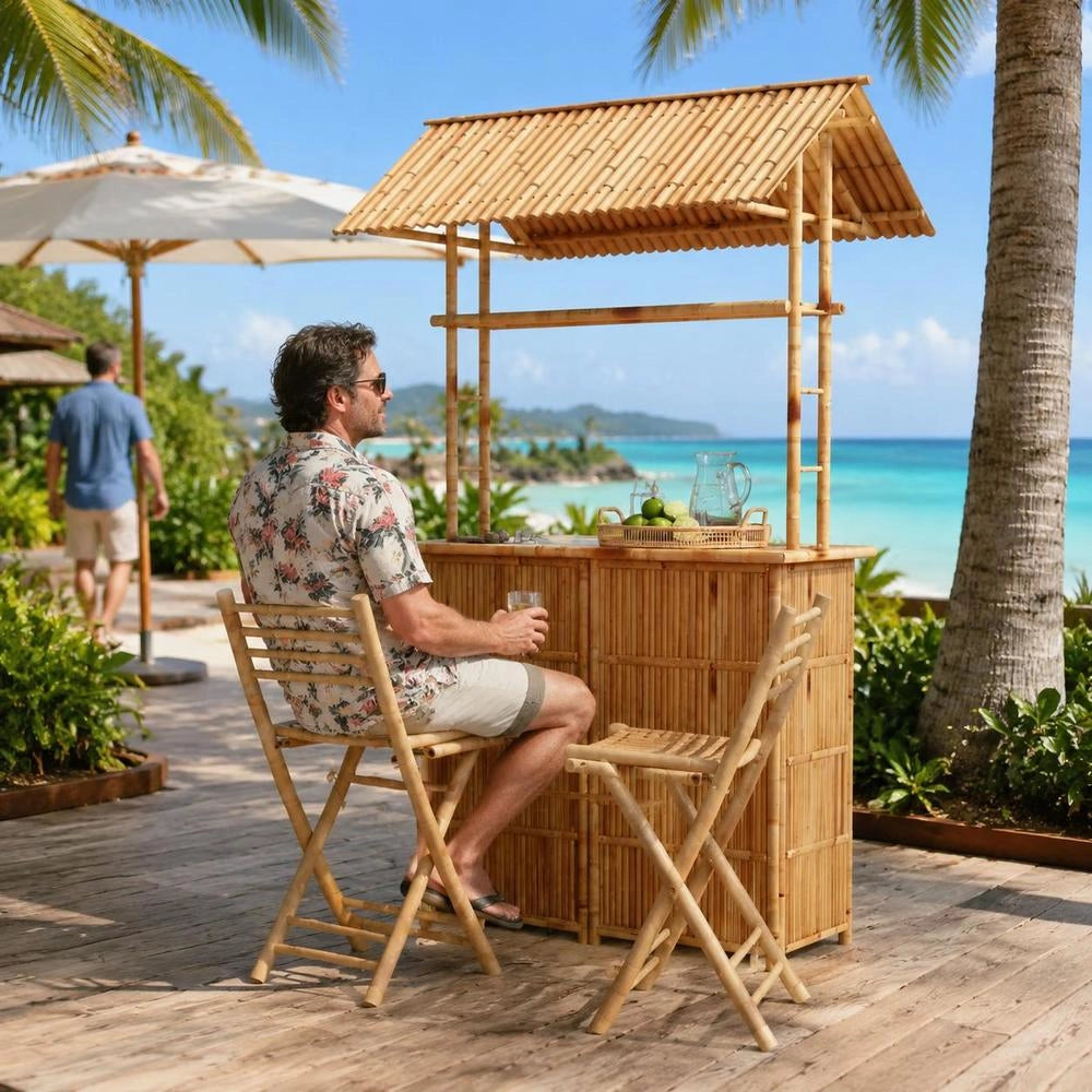 3-piece Bamboo Bar Set